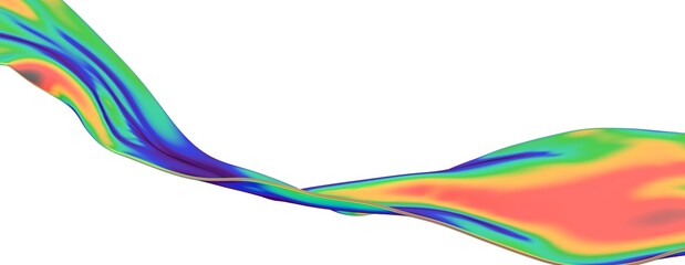 abstract background with a colored dynamic waves