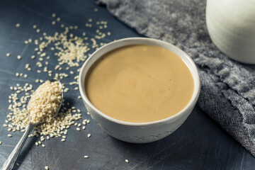 Homemade Organic Sesame Tahini Sauce