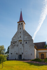 St. Mary's Lutheran Church in Polva, Estonia.