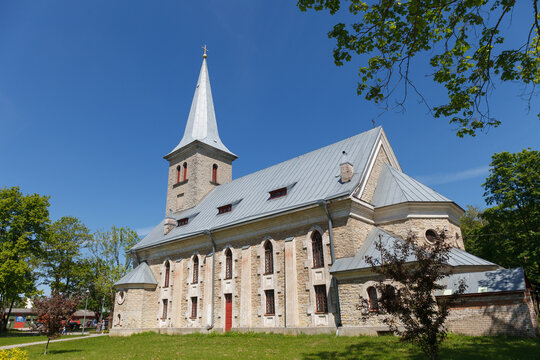 St. Jacob Lutheran Church in Tapa, Estonia.