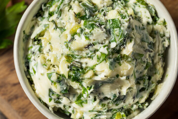 Healthy Homemade Herb Butter and Bread