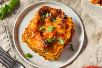 Homemade Vegetarian Veggie Lasagna