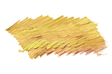 abstract acrylic watercolor paint brush stroke texture isolated on white background for logo and...