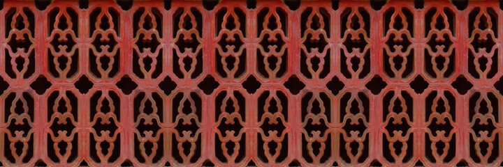 Photograph of traditional vietnam ventilation block pattern