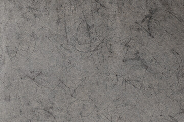 Background with fine scratches on homemade paper