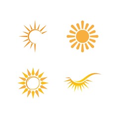 sun illustration logo