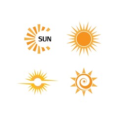 sun illustration logo