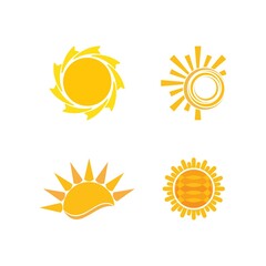 sun illustration logo