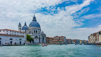 Fototapeta premium Architecture and landmark of Venice. Cozy cityscape of Venice