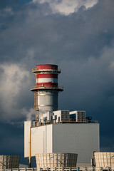 Chimney of a power plant in Sagunto Spain