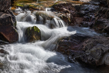 Fototapeta na wymiar Coe River Waterfall
