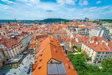 Obraz premium Old Town Square in Prague, Czech Republic.
