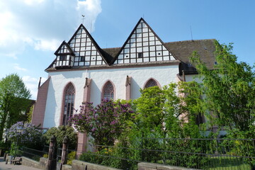 Fototapeta na wymiar Klosterkirche im Seligen Winkel in Blomberg