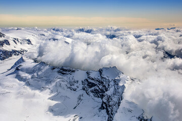 Alpenpanorama Zermatt - Über den Wolken
Alpine panorama Zermatt - Above the clouds