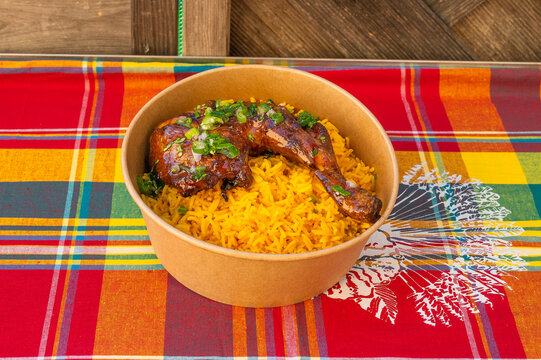 indian chicken curry / Poulet Boucan&eacute;