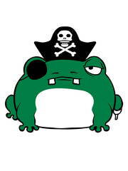 Piraten Kapitän Frosch 