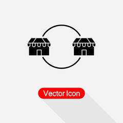 Franchise Icon Vector Illustration Eps10