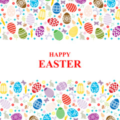 Easter decorative card