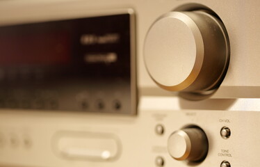 Obraz premium close up of an radio