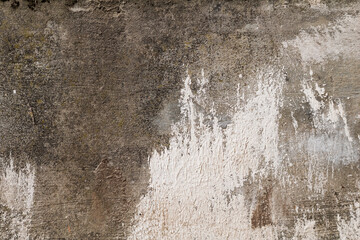 Cracked and abstract grunge texture. Aged material surface backdrop. Weathered effect pattern. Old and dirty background.