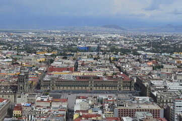 Obraz premium Centro da cidade do México