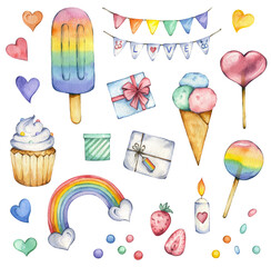 Watercolor illustration