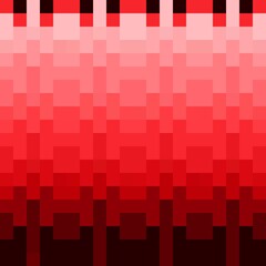 Abstract red gradient mosaic background. Vector illustration.