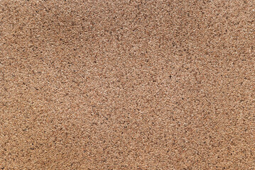 Fototapeta na wymiar Surface texture of brown cork board, background.