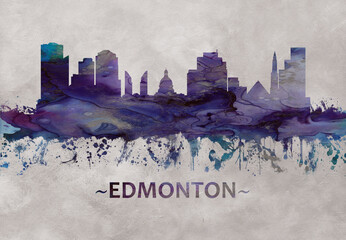 Edmonton Canada skyline