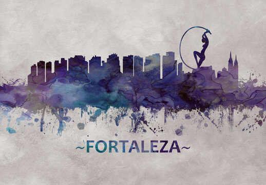 Fortaleza Brazil skyline