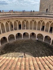 courtyard of the cathedral of the holy sepulchre