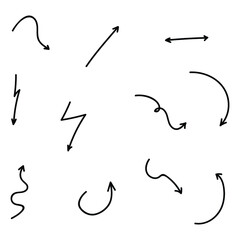 Hand Drawn Arrow Set