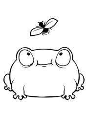 Fliege und Frosch 