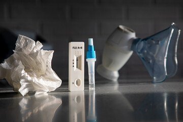 Negative test for influenza group A