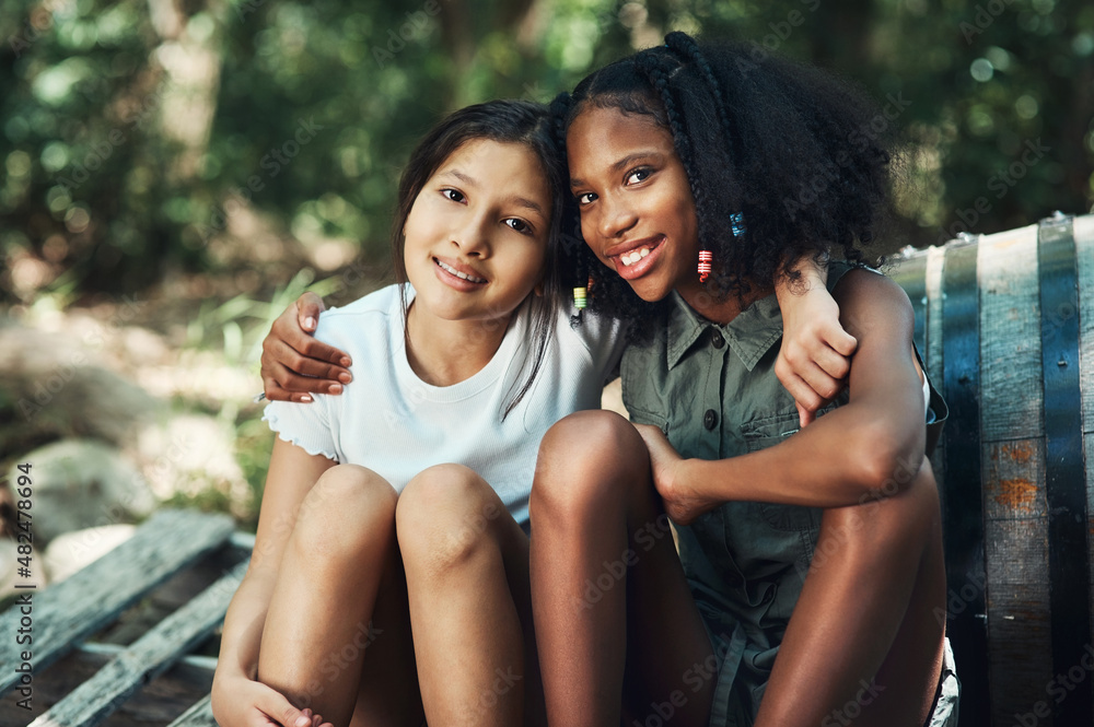 Canvas Prints At camp we don't just make friends, we make family