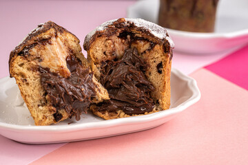 Christmas - Stuffed and personalized mini panettone