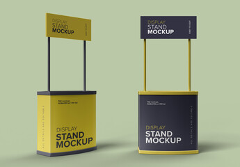 Promo Stand Mockup Design