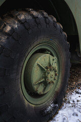 Military truck tires