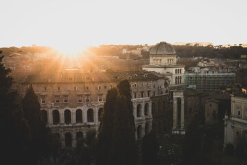 Fototapeta premium Roma, skyline
