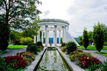 Sky temple in Untermyer Park NYC USA