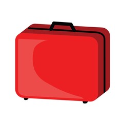 suitcase for travel vector design