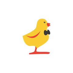 Duck cartoon logo