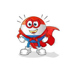dutch flag heroes vector. cartoon character