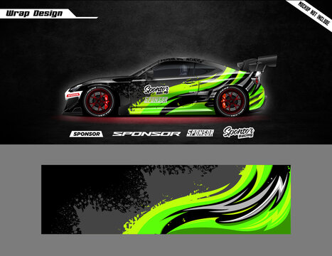 Car Wrap Design, Car Livery, Car Sport Livery