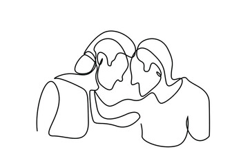 coach teacher and father supporting sad person with low energy