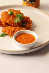 spicy buffalo red pepper sauce for wings