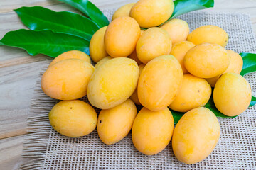 Plum mango, or Marian plum fruit