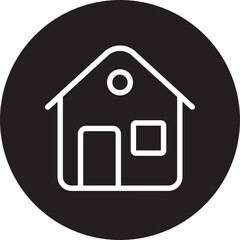 home glyph icon