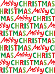 merry christmas seamless pattern design