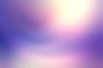 Shiny dust flying on glowing lilac empty blur background. Holidays decorative abstract textured illustration.